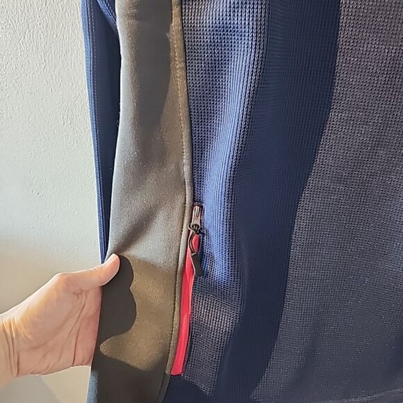 Houston Texans Mens M 1/4 Zip Pullover  NFL Team Apparel FLEECE LINED WARM - Picture 3 of 8